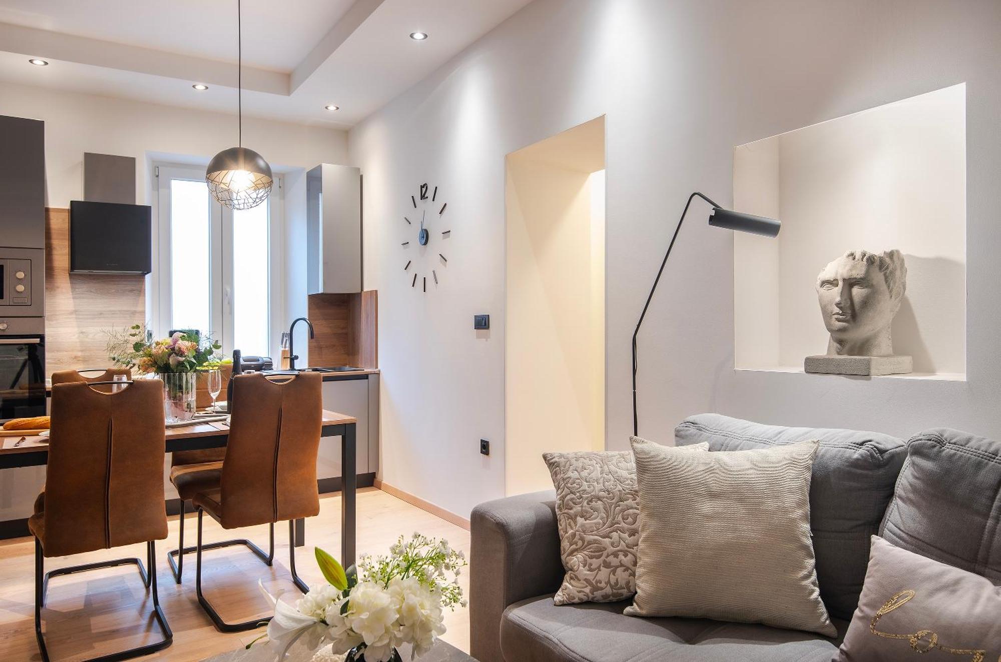 Arta Apartments City Center - With Private Parking Pula Zimmer foto