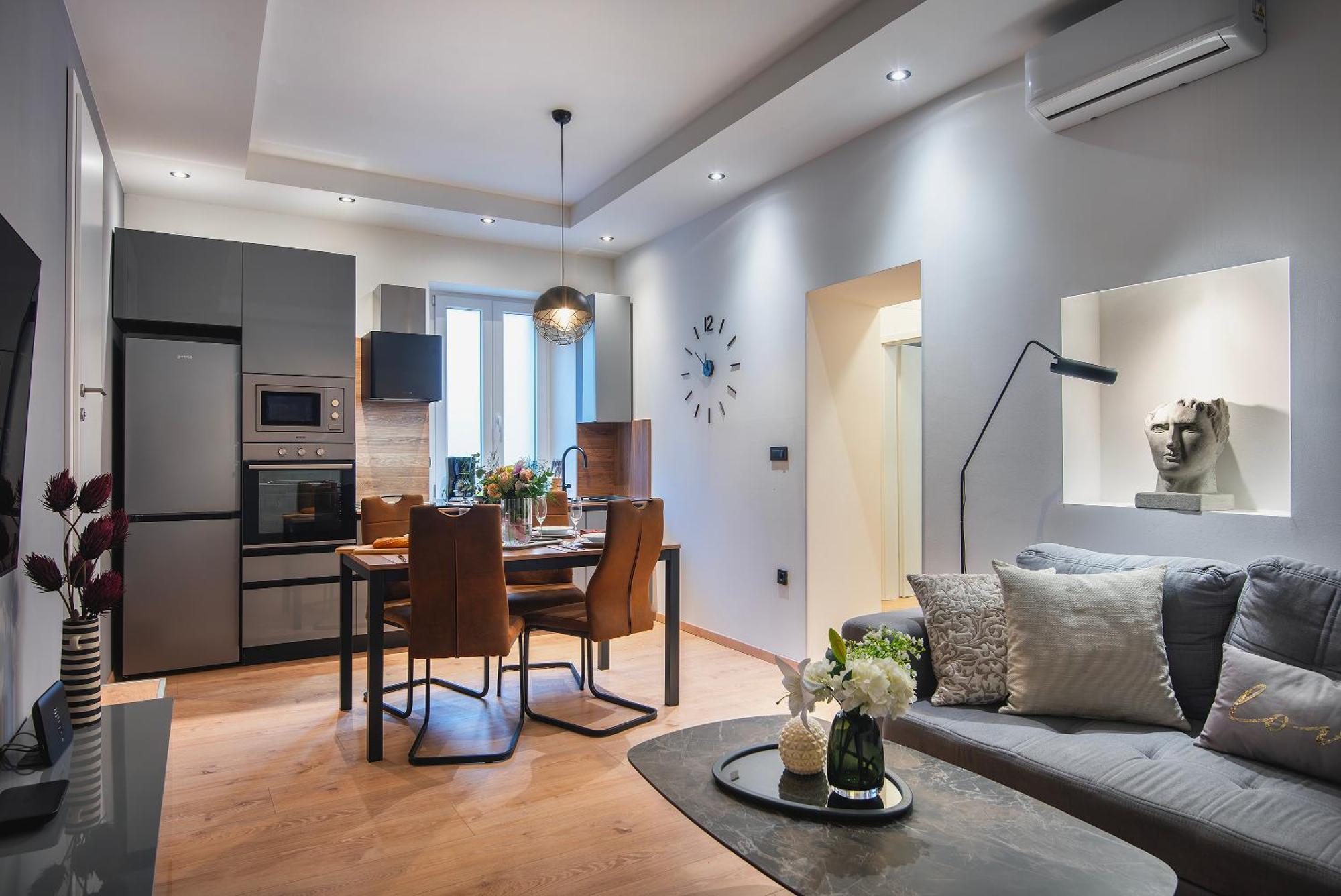 Arta Apartments City Center - With Private Parking Pula Zimmer foto